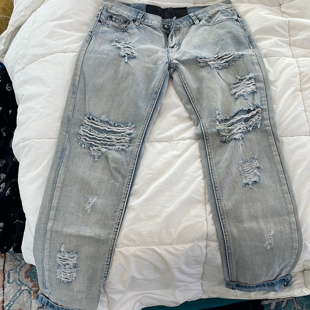 One Teaspoon distressed jeans